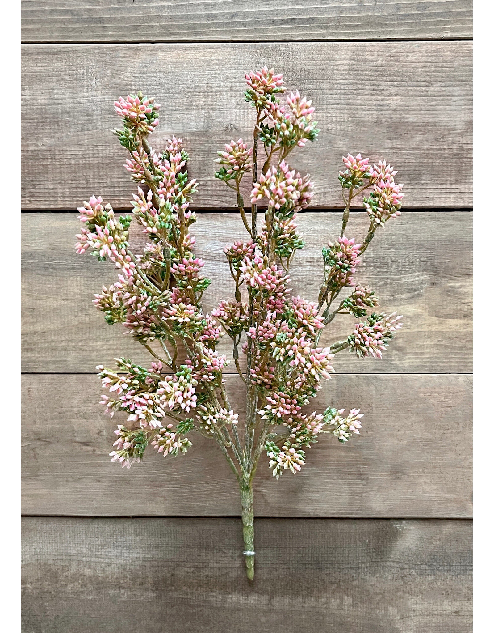 17" Seeded Eucalyptus Bush - Yellow