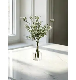 27" Mini Flower Bundle - White