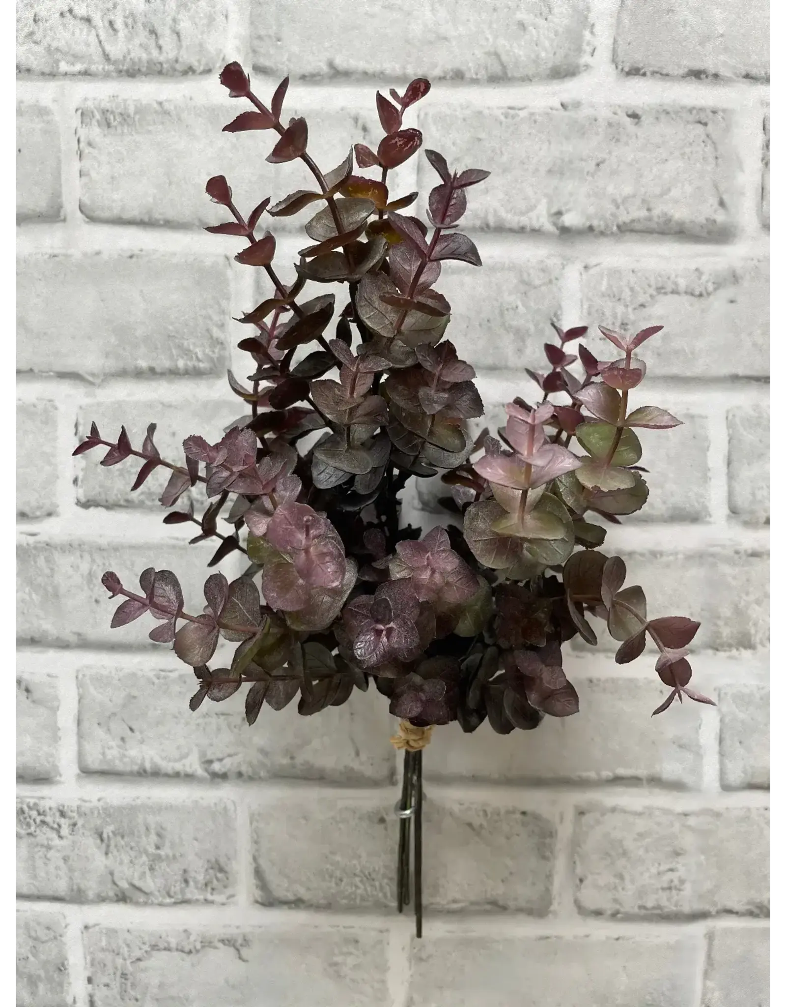 13" Eucalyptus Bundle - Burgundy