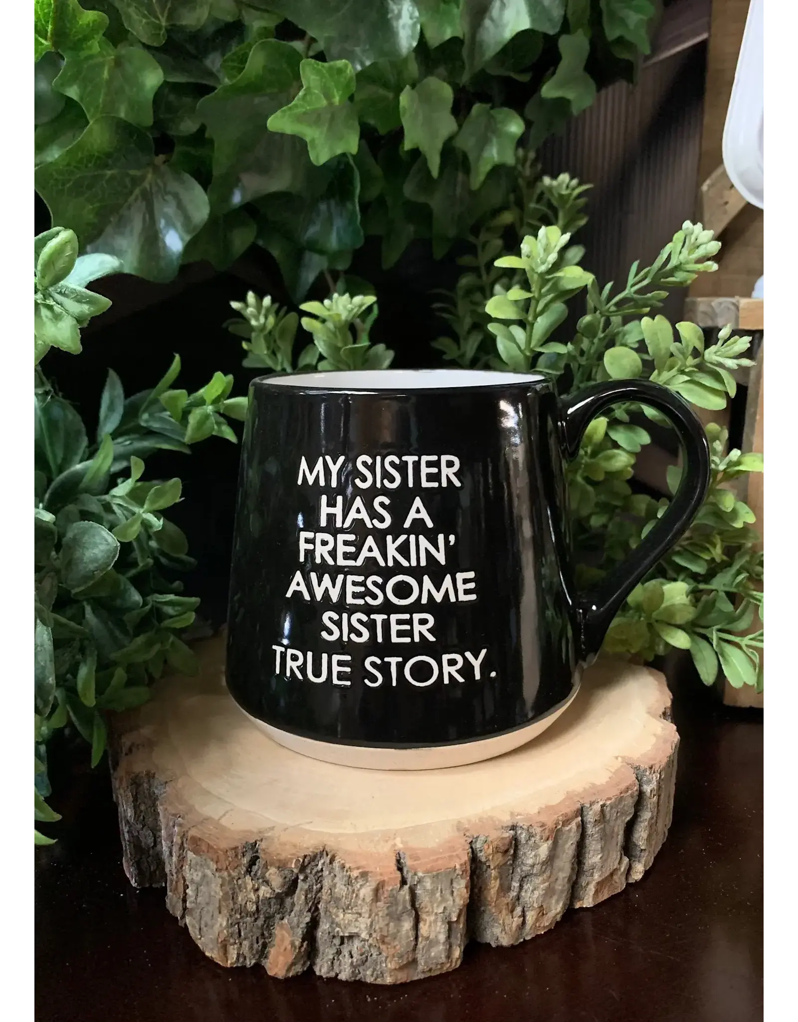 Fat Bottom Mug - Awesome Sister