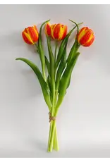 16" Fresh Touch Double Late Tulip - Orange