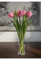 16" Fresh Touch Double Late Tulip - Pink