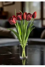 16" Fresh Touch Double Late Tulip - Red