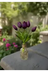 10" Fresh Touch Mini Tulip Bundle - Purple