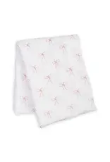 Muslin Swaddle Blanket - Bows