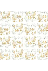 Muslin Swaddle Blanket - Ducklings
