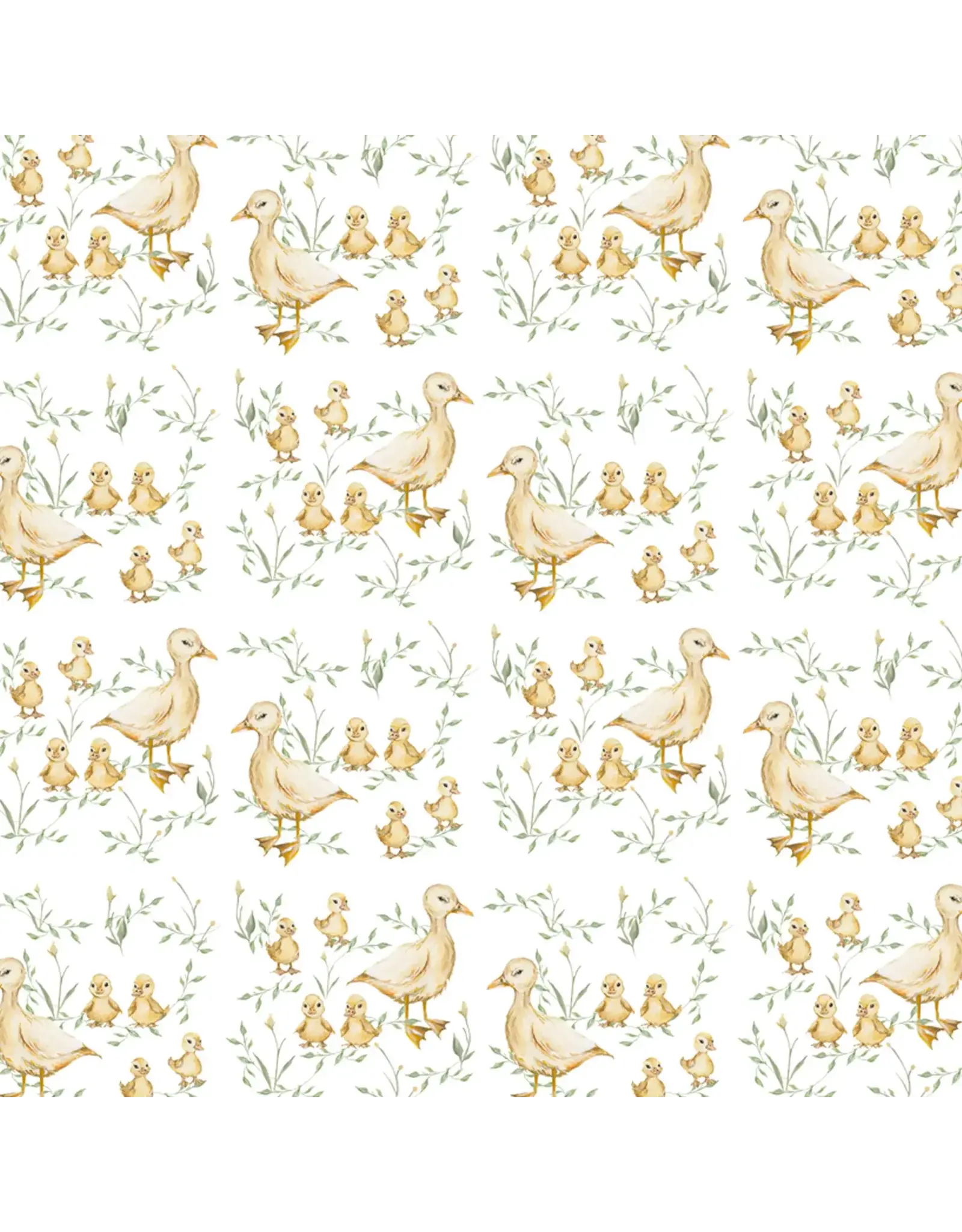 Muslin Swaddle Blanket - Ducklings