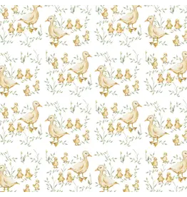 Muslin Swaddle Blanket - Ducklings