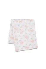 Muslin Swaddle Blanket - Piggies