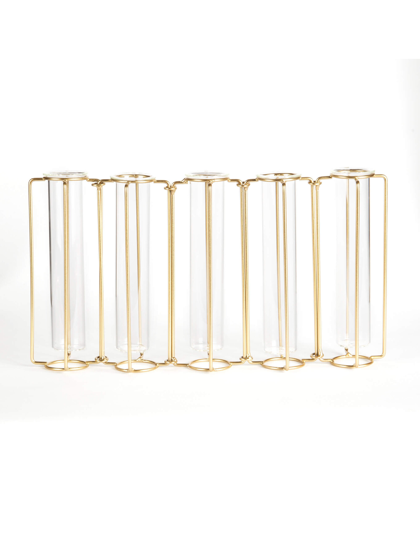 Gold Adjustable Vase