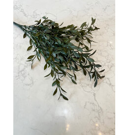 18" Willow Leaves Bush