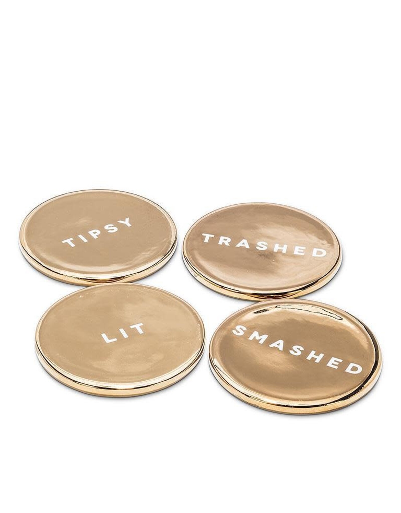 Drunk Expressions Coasters - set of 4
