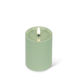 Green Indoor/Outdoor LED Candle - 3X4"