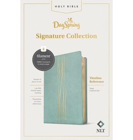 Thinline Reference Bible - NLT, Sage, Filament Enabled
