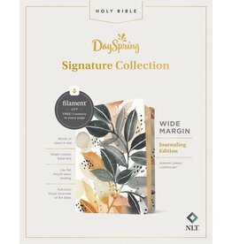 Wide Margin Bible - NLT, Autumn Leaves, Filament Enabled