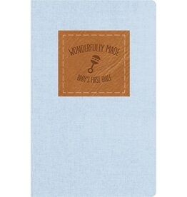 Wonderfully Made, Baby's First Bible - blue