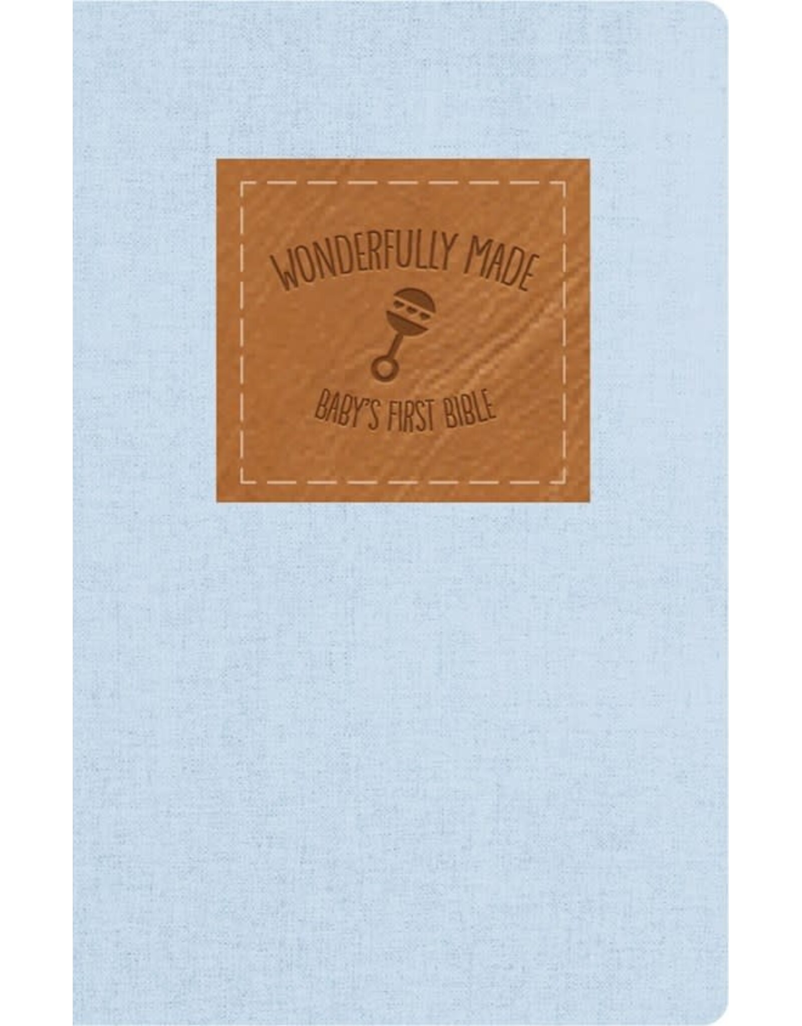 Wonderfully Made, Baby's First Bible - blue