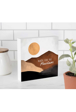 Word Block - Made for Mountains