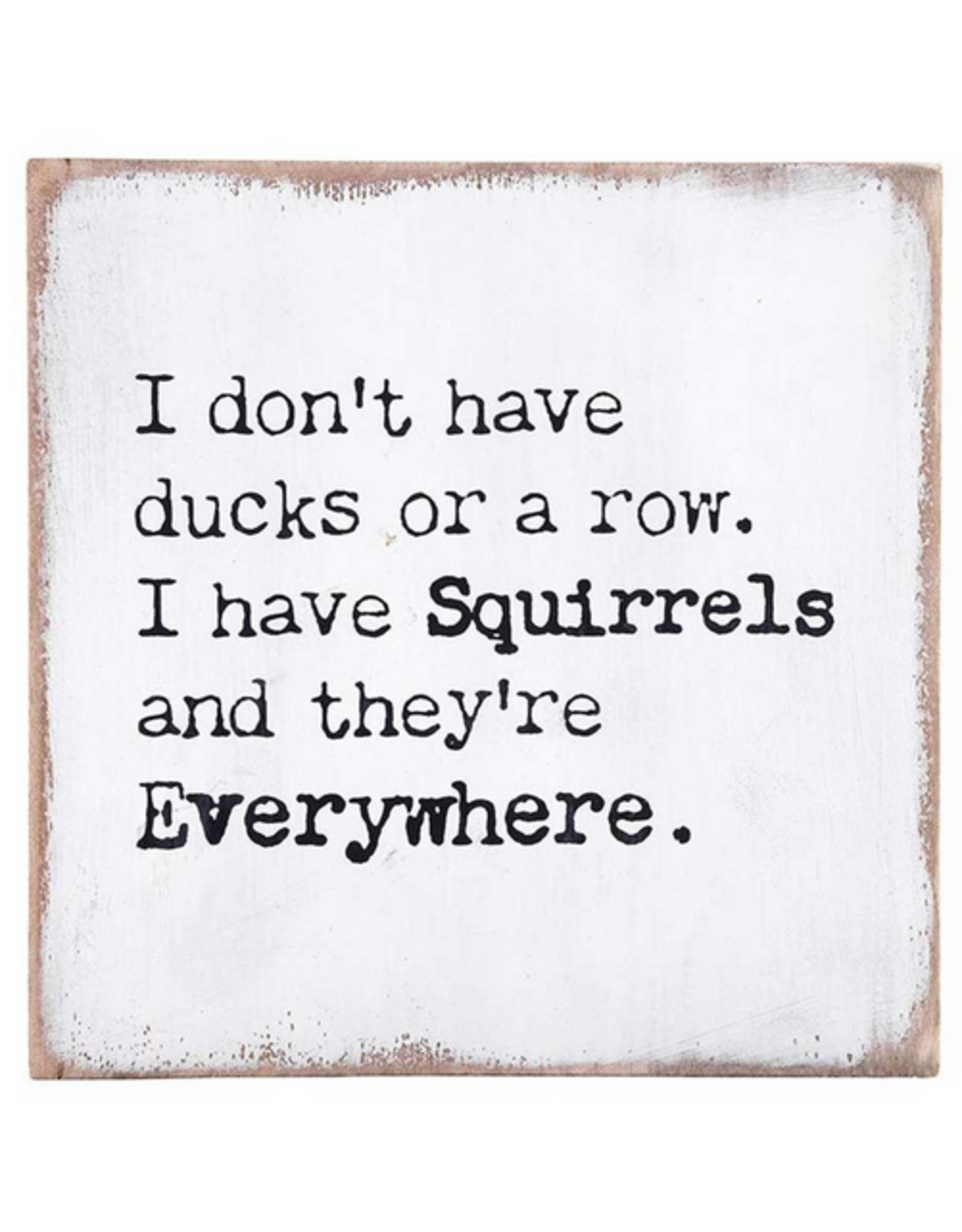 Word Block - I Don't Have Ducks