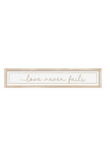 Carved Art - Love Never Fails
