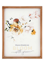 Framed Art - Wherever Life Plants You