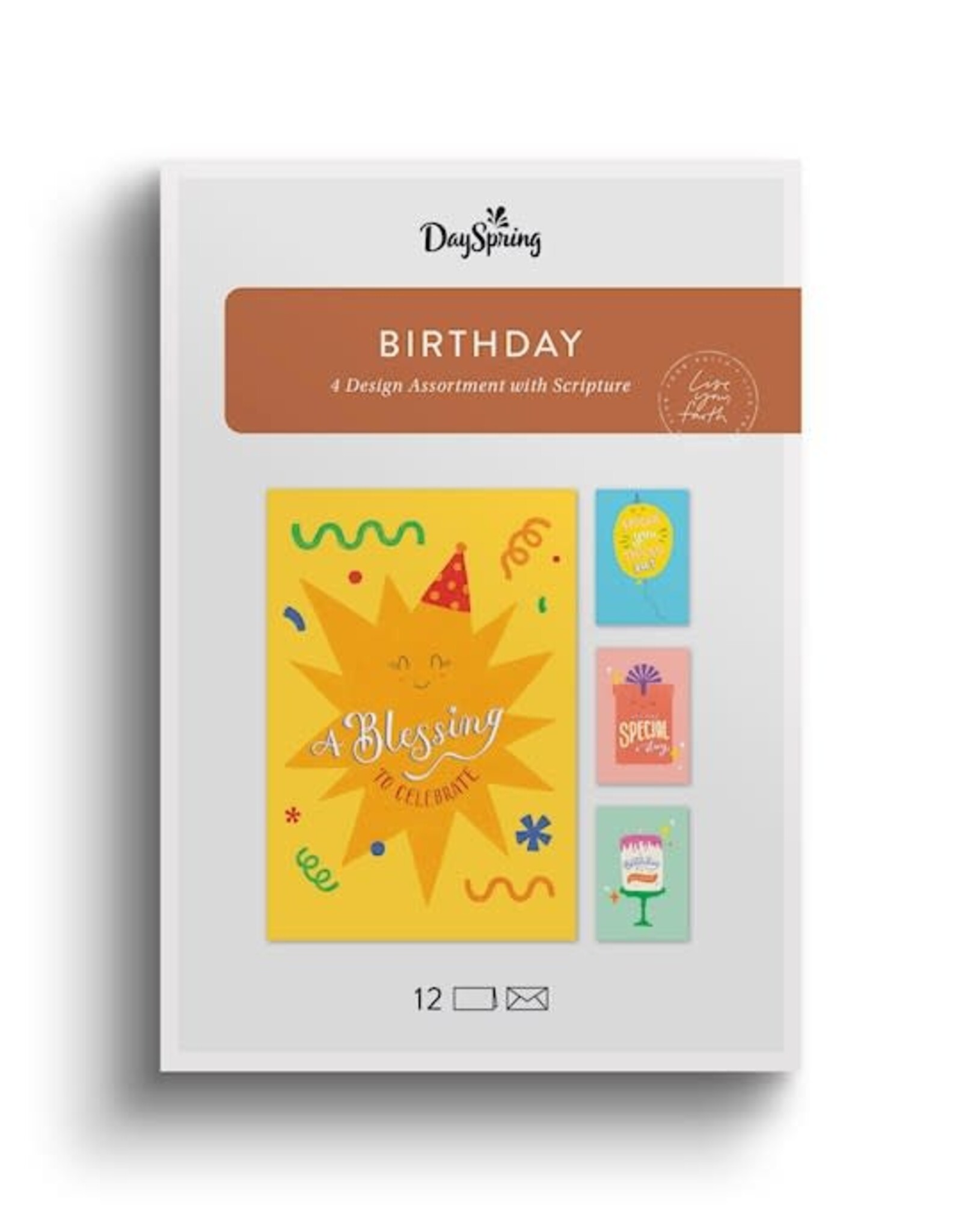 Birthday: Special Day - 12 Boxed Cards