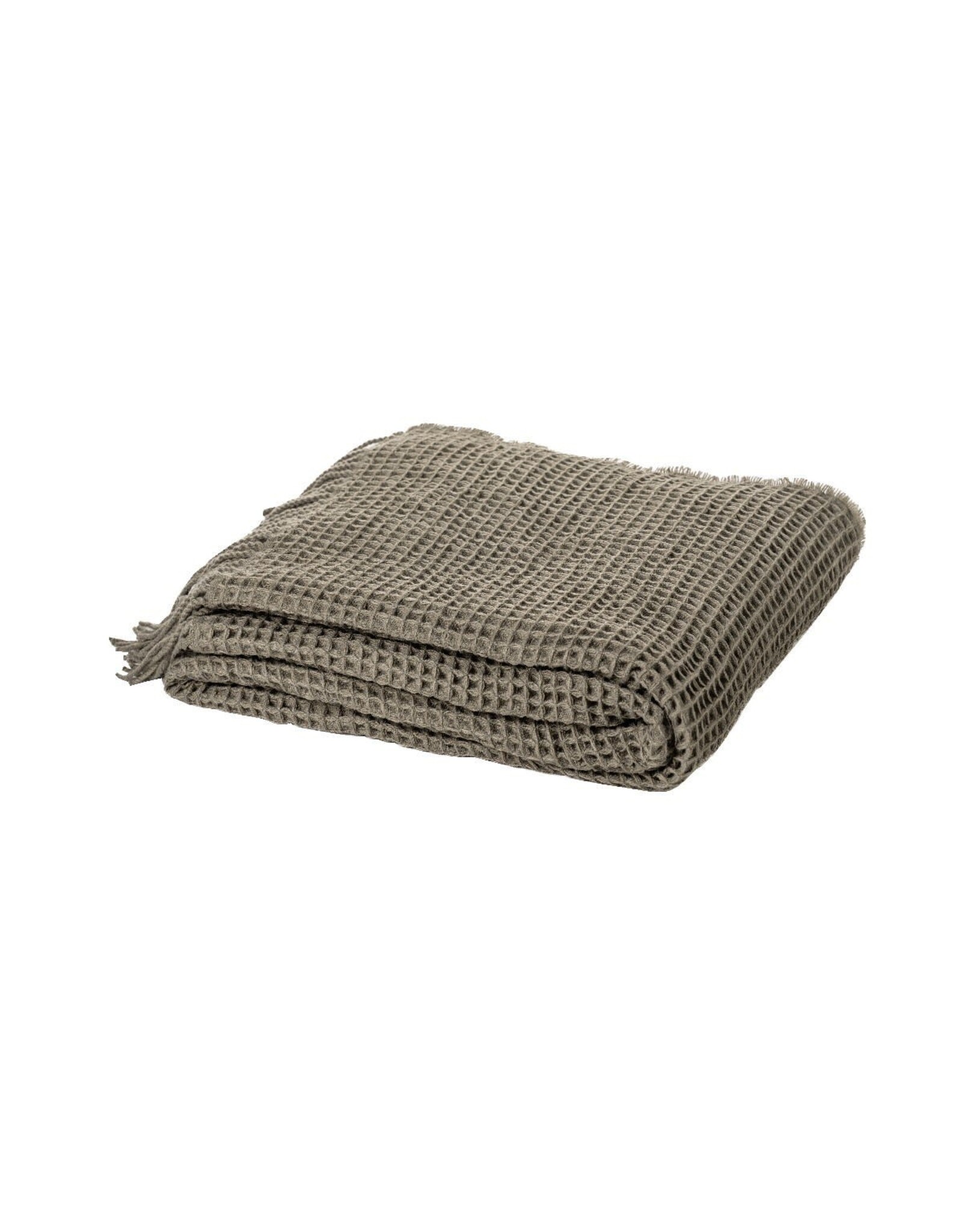 Coco Waffle Throw - Green