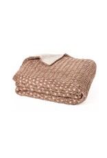 Augustine Chenille Throw - Brown