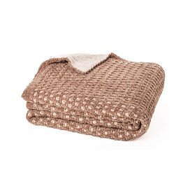 Augustine Chenille Throw - Brown