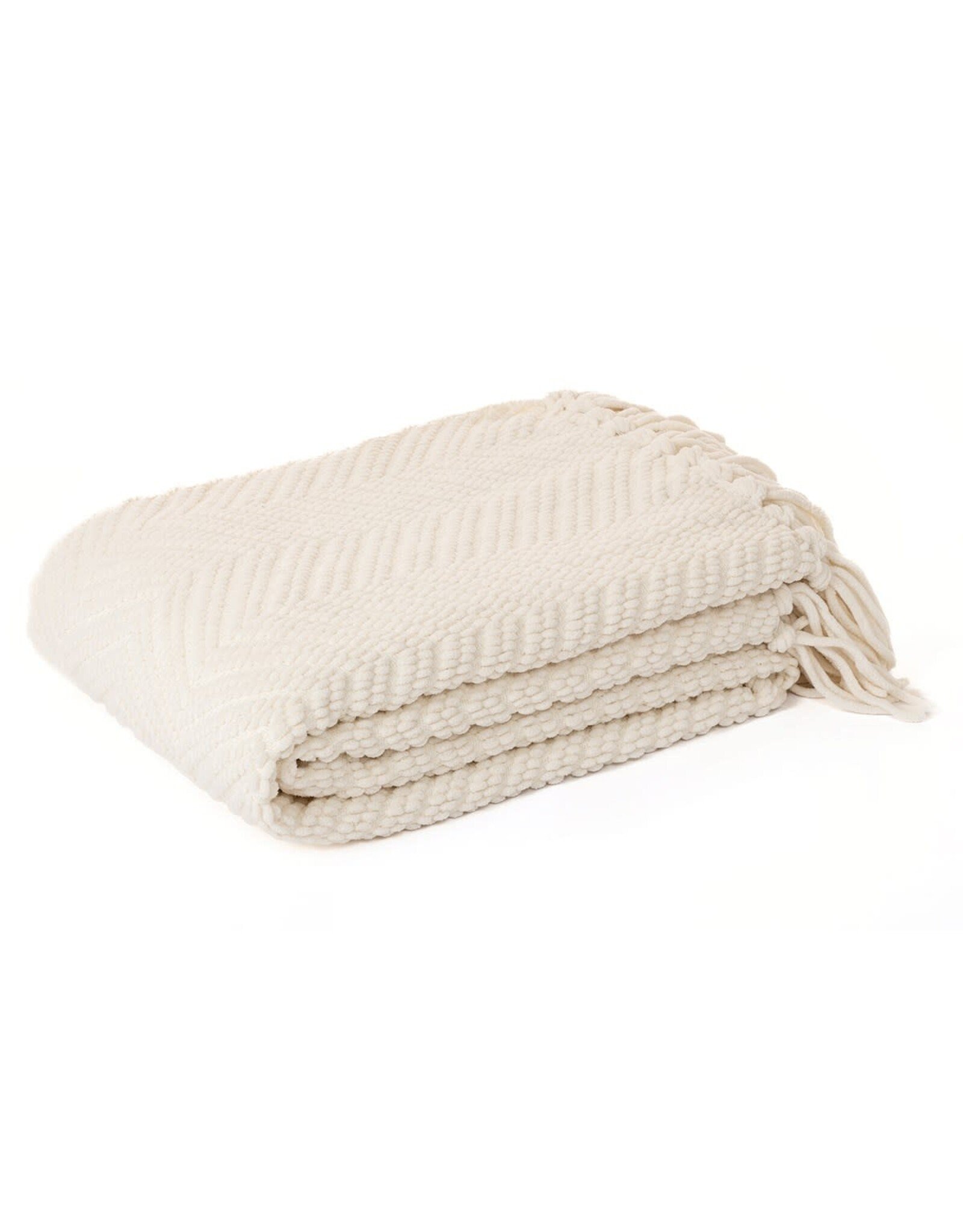 Emy Throw - Ivory