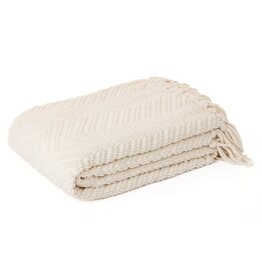 Emy Throw - Ivory