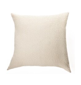 Cream Waffle Cushion - 25X25