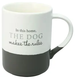 18oz Mug - Dog Makes Rules