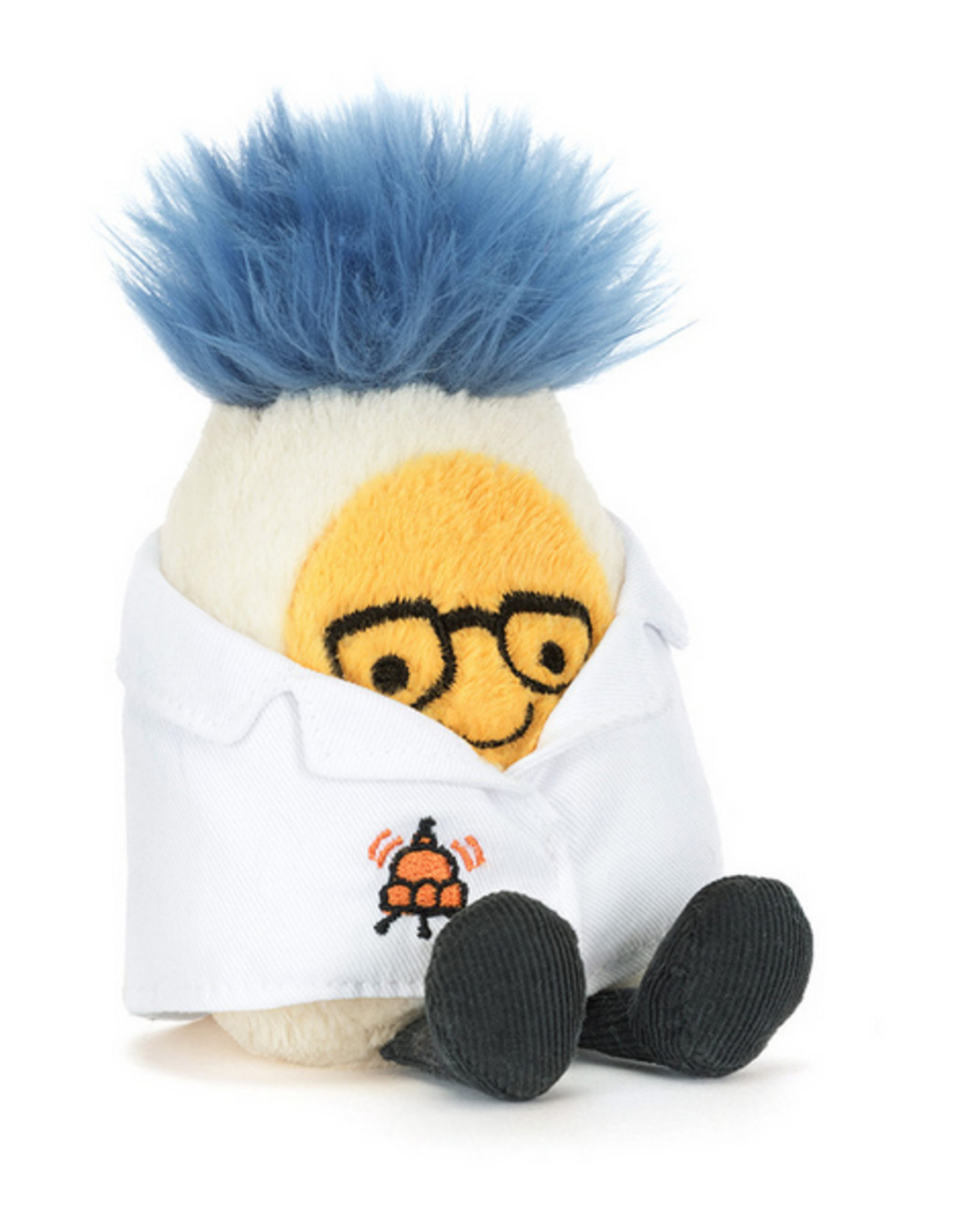 Jellycat Amuseables Boiled Egg - Scientist Outfit