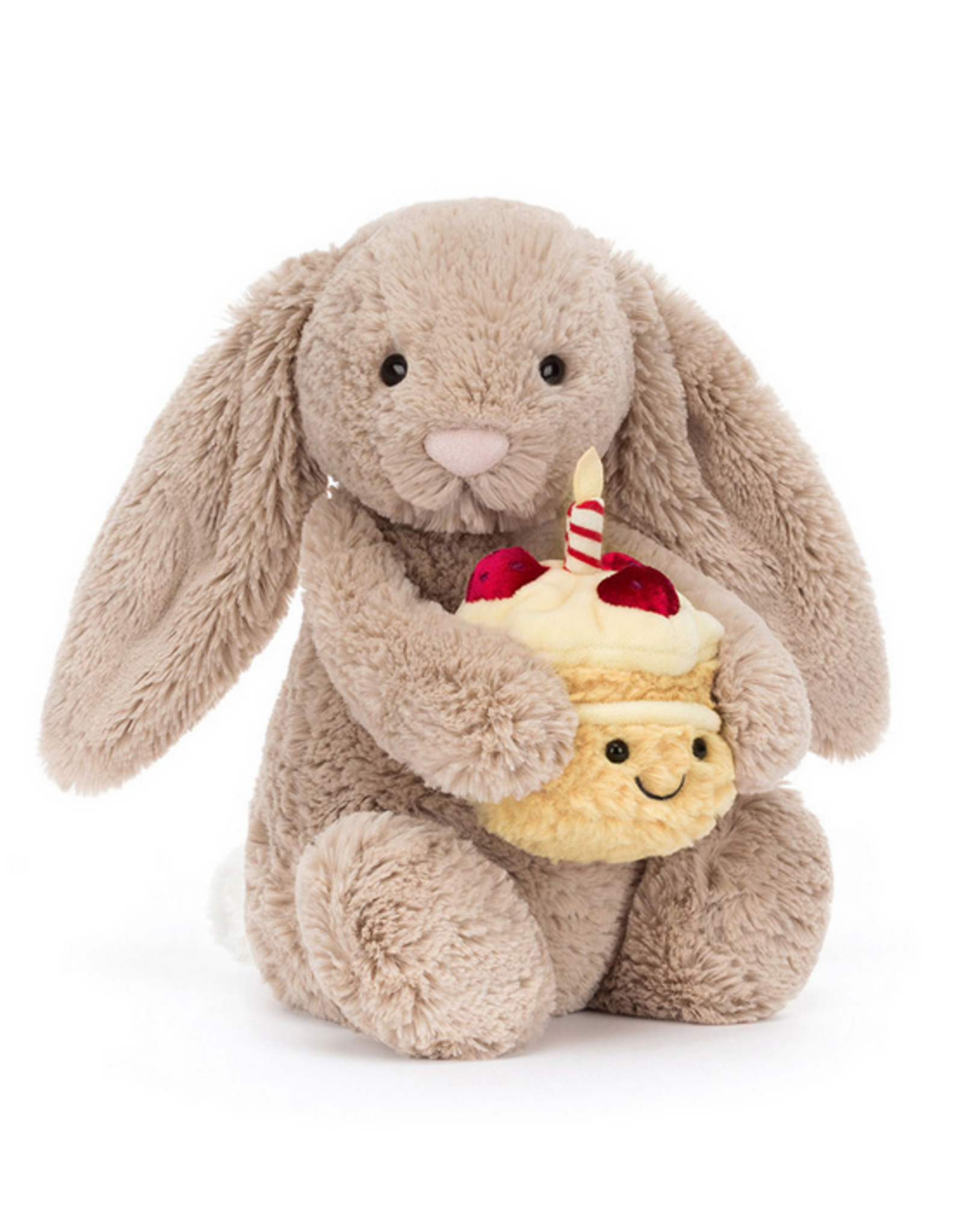 Jellycat Bashful Beige Bunny "Birthday"