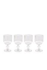 Empire Wine Glasses, set of 4