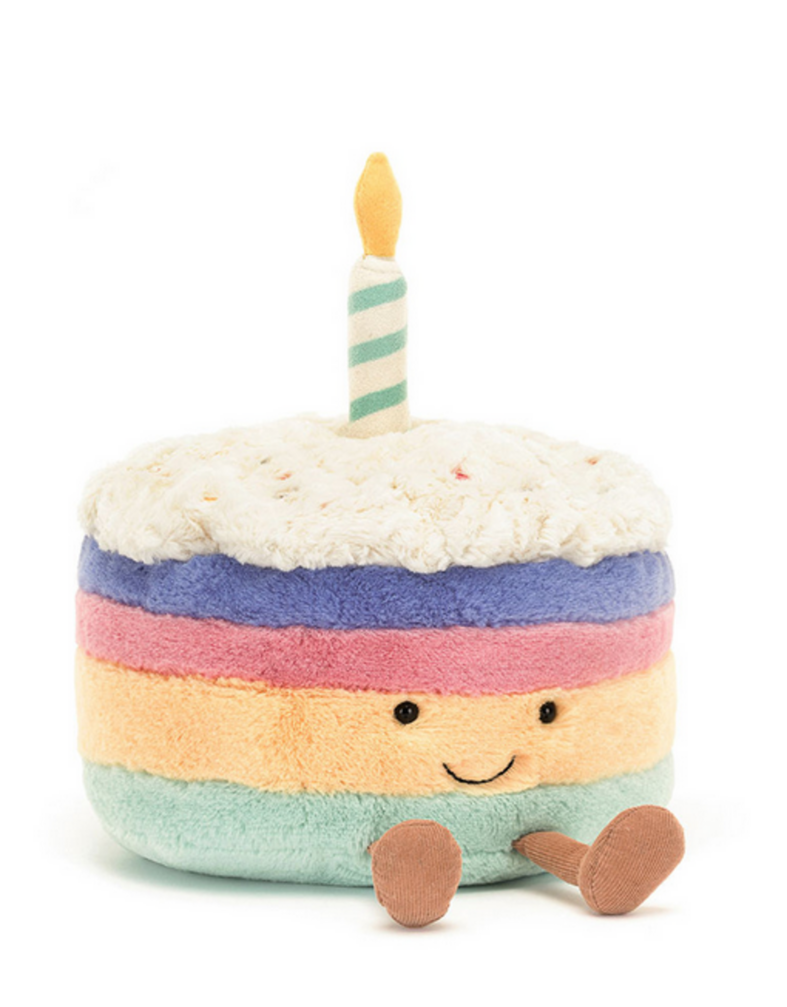 Jellycat Amuseables Rainbow Birthday Cake