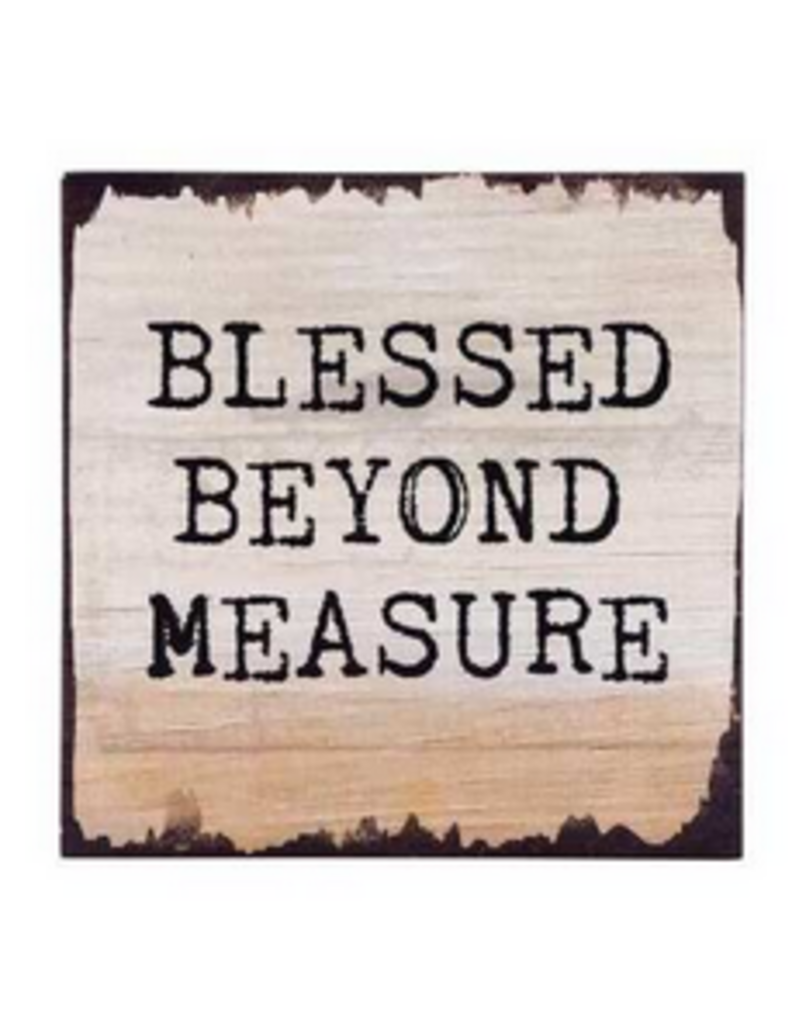 Word Block - Blessed Beyond Measure