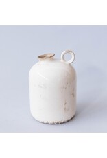 White Ceramic Vase - Small
