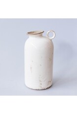 White Ceramic Vase - Large