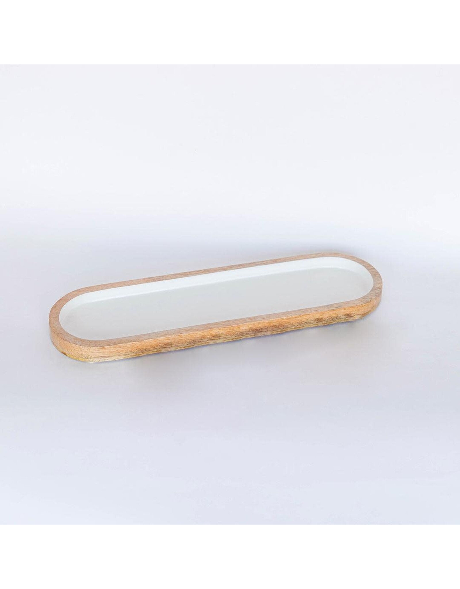 Oval Wooden Tray
