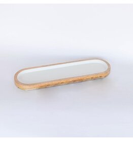 Oval Wooden Tray