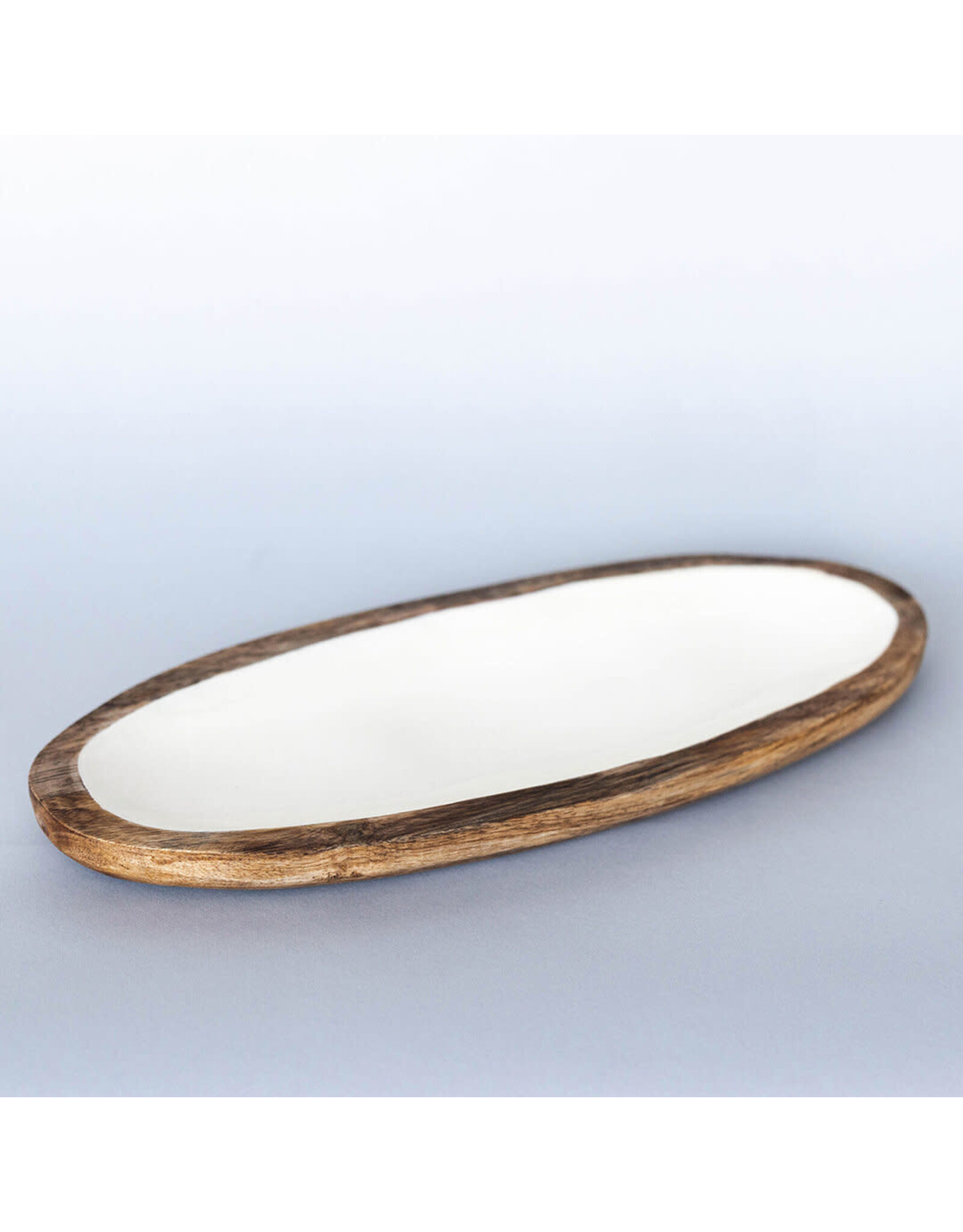 Oval Wooden Dish
