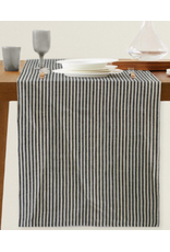 Black & White Striped Table Runner