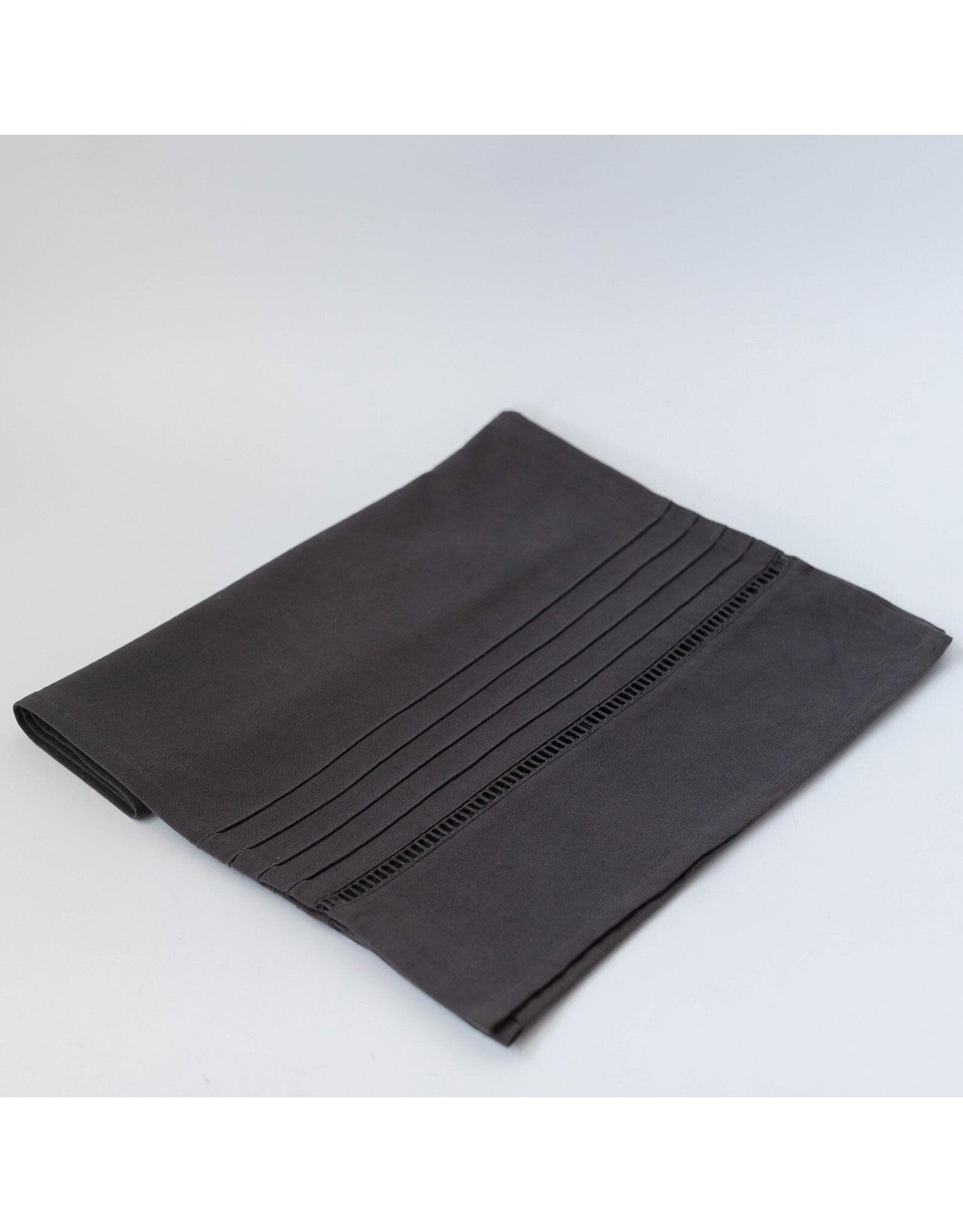 Cotton Table Runner - Black