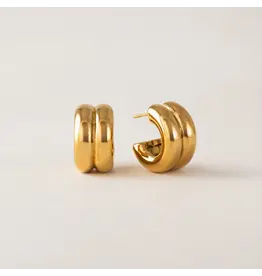 Hailey Earrings - Gold