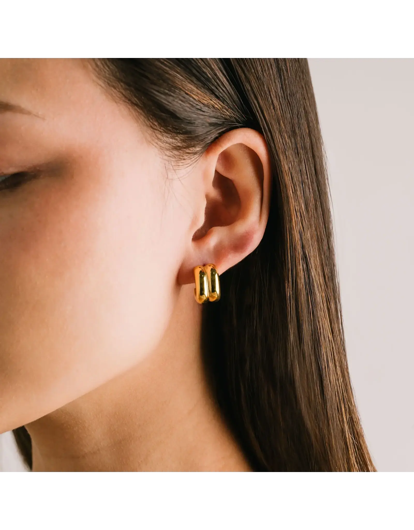 Hailey Earrings - Gold