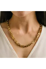 Veya Chain Necklace - Gold