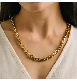 Veya Chain Necklace - Gold