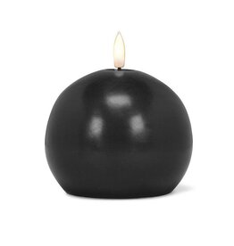 Black LED Ball Candle